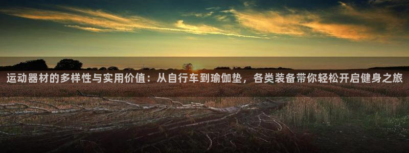 意昂体育4招商电话号码查询:运动器材的多样性与实用价值:从自